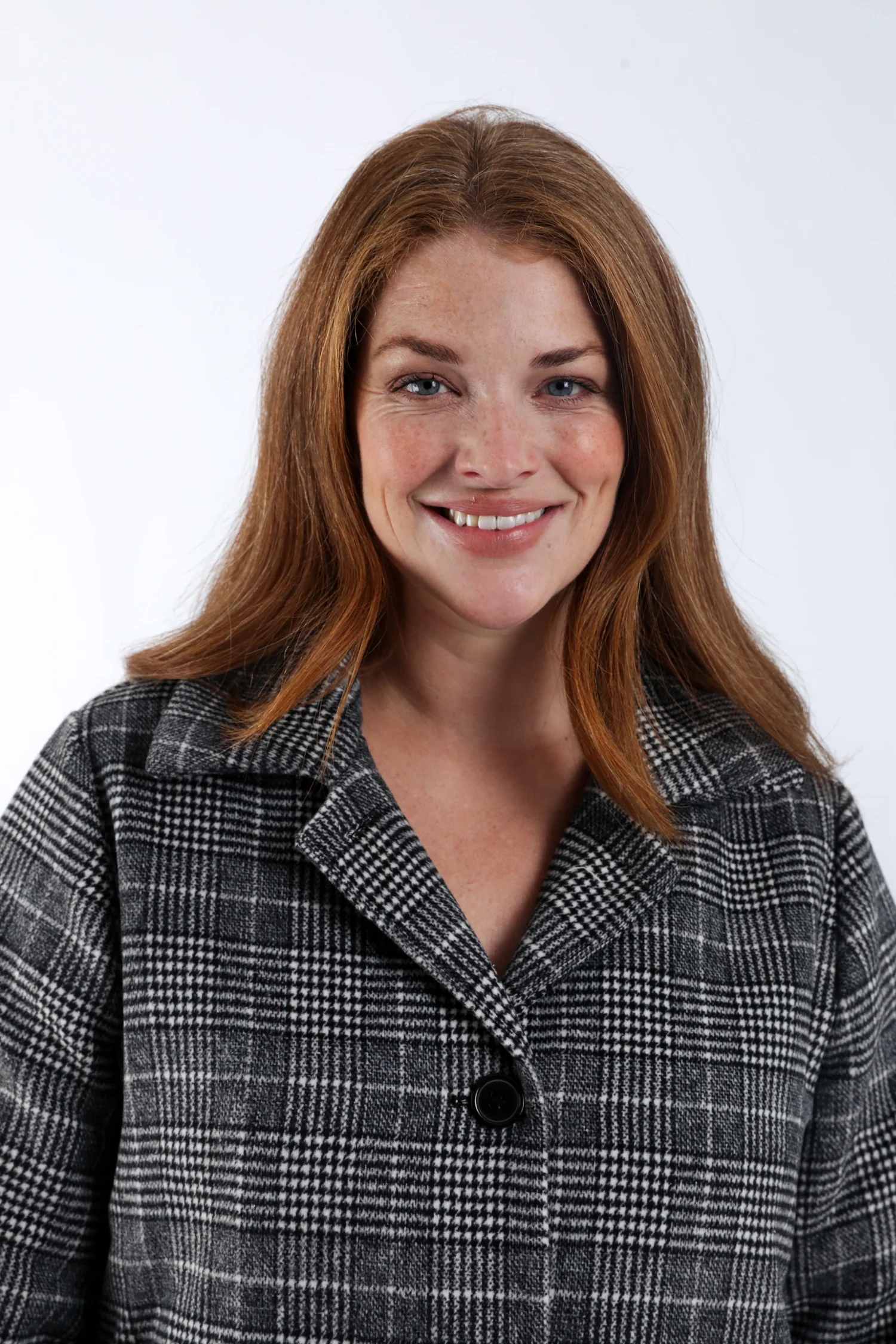 Manteau court à carreaux – Image 3