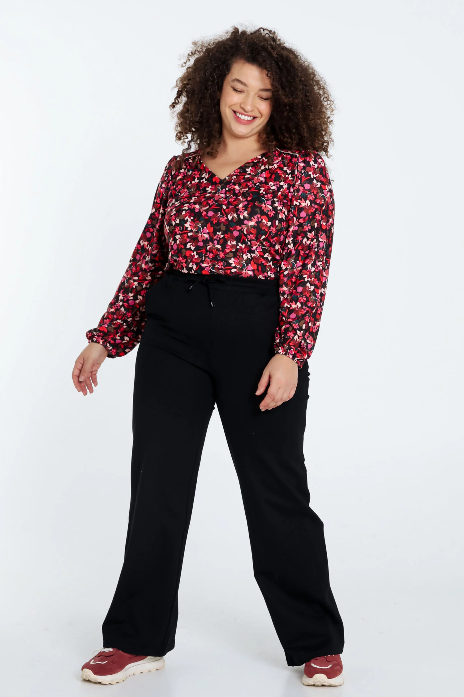 Pantalon large uni – Image 7