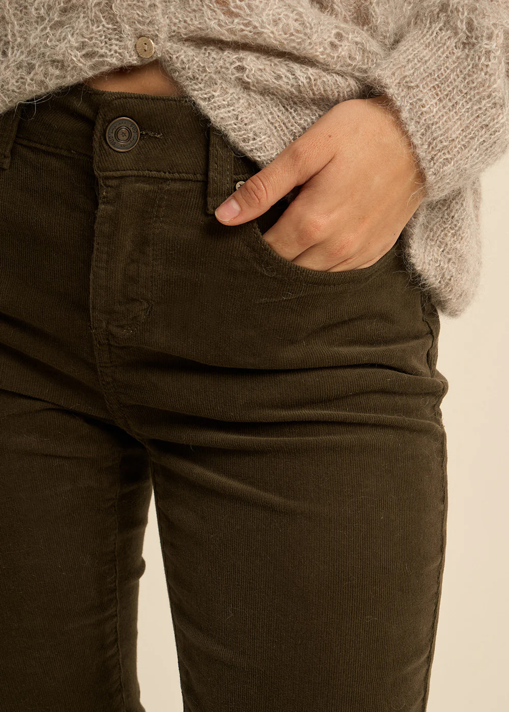 Pantalon en velours