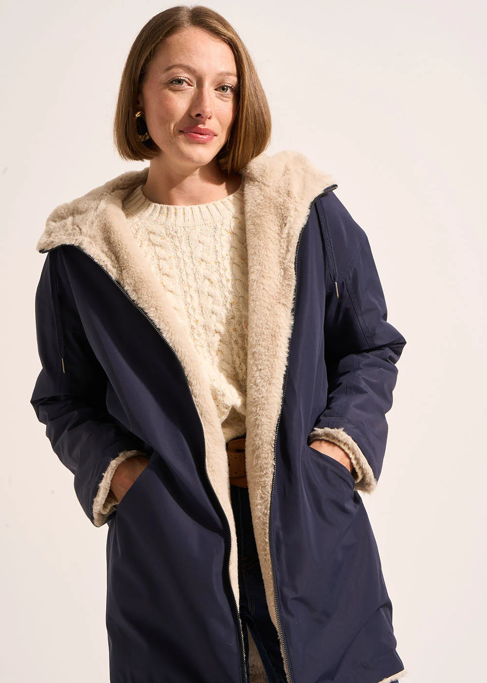 Parka réversible