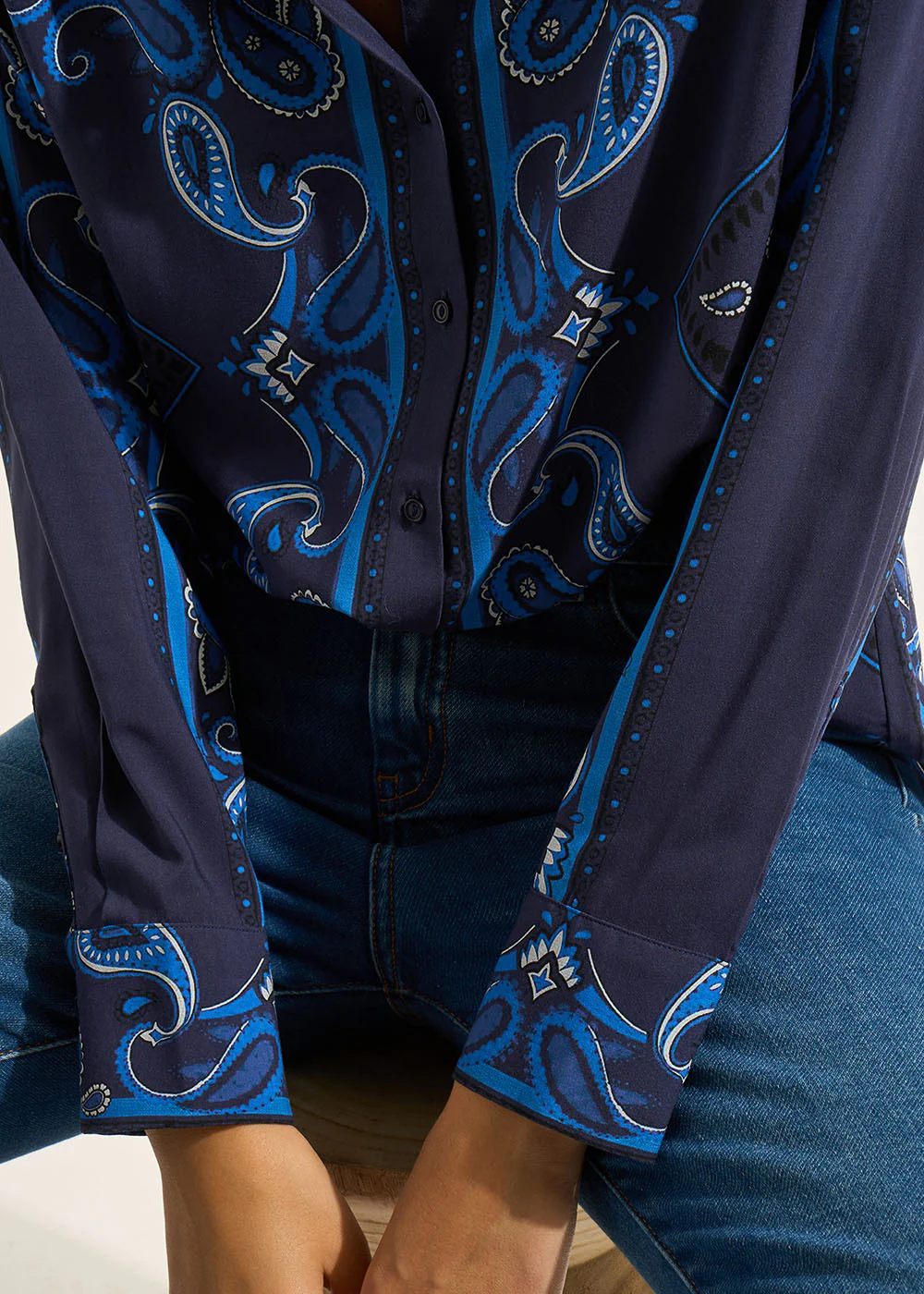 Chemise imprimée à manches longues – Image 4