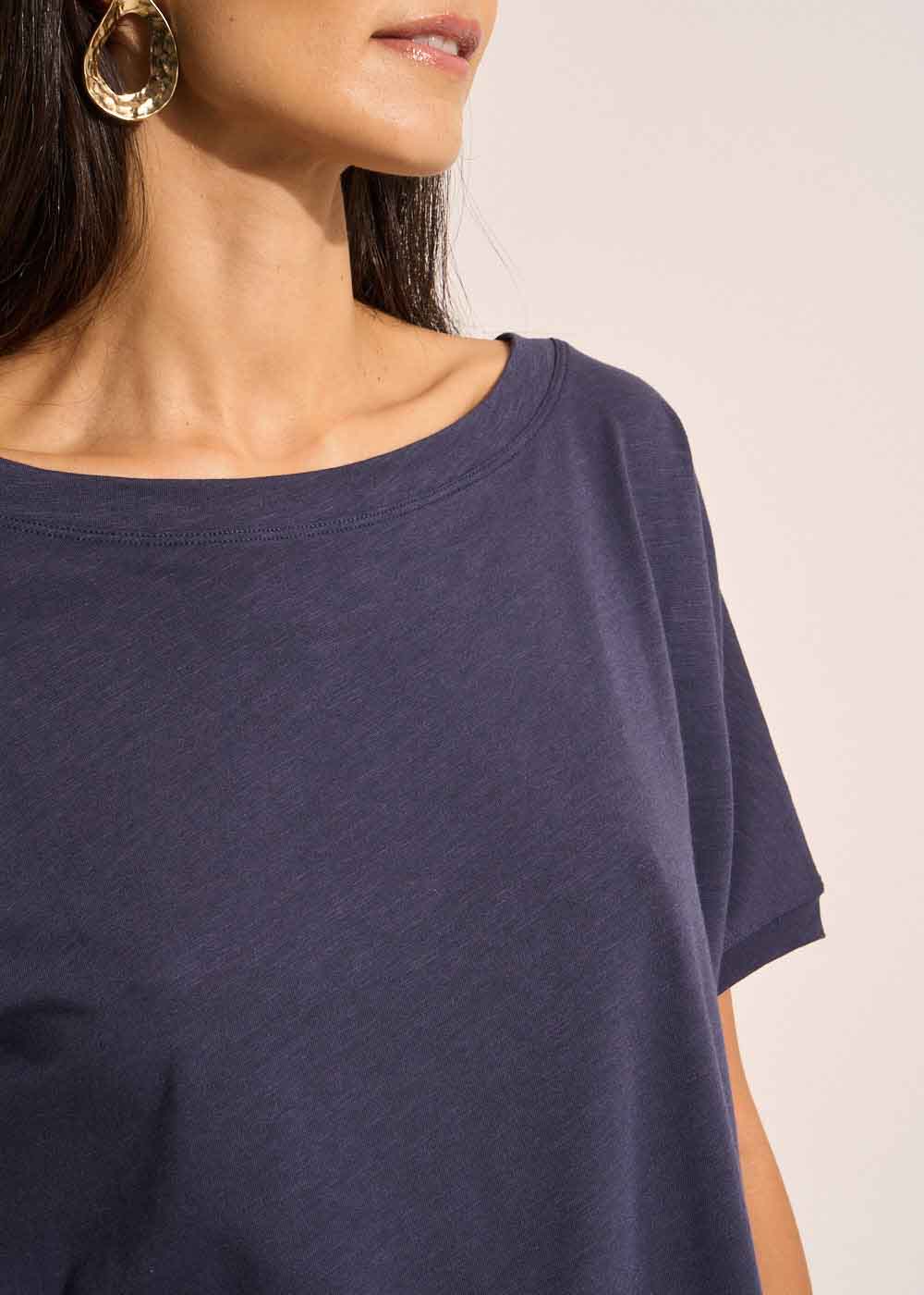 T-shirt col bateau
