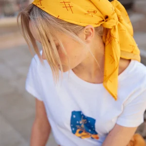 Foulard en soie Allumer le Feu