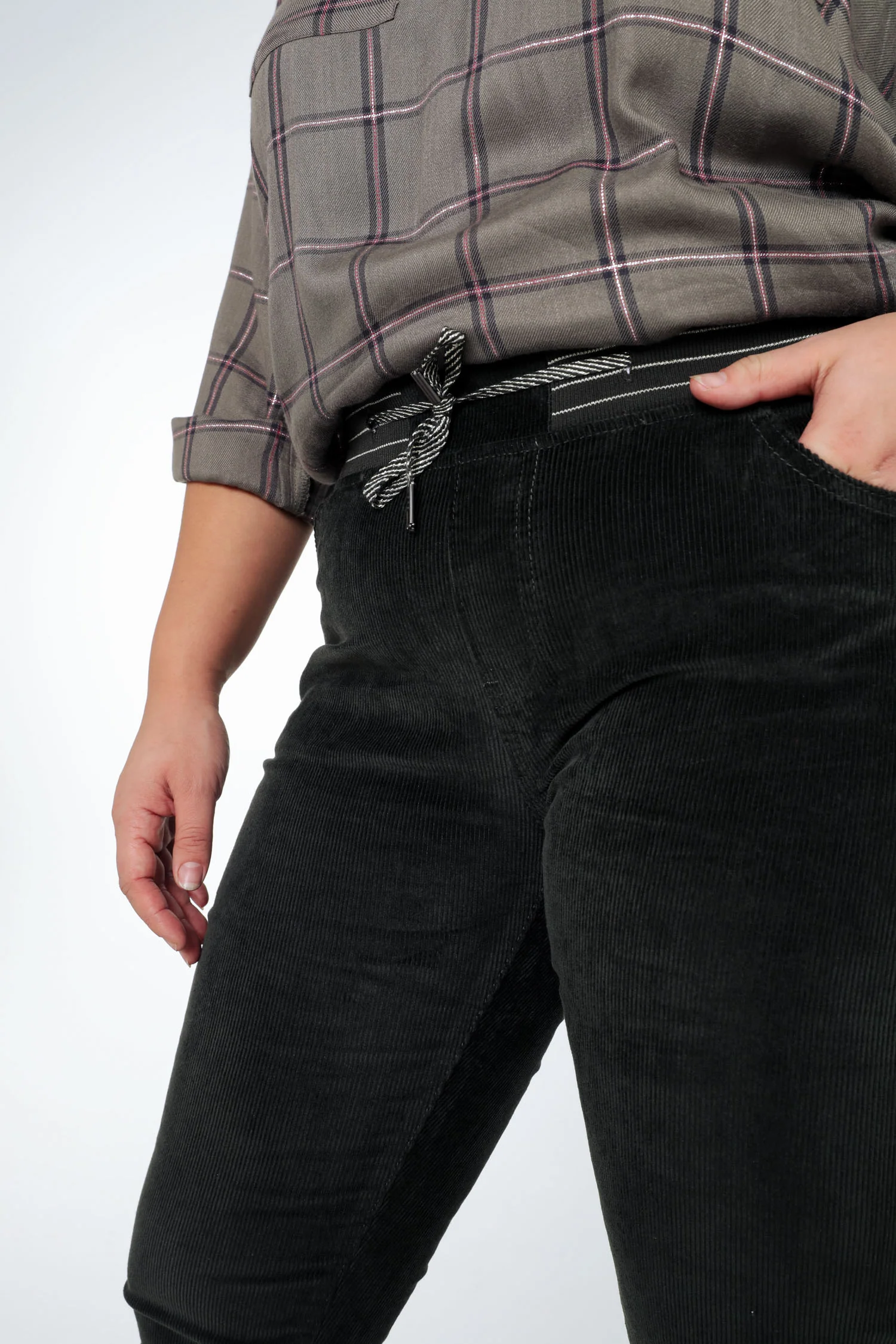 Jegging slim en velours – Image 4