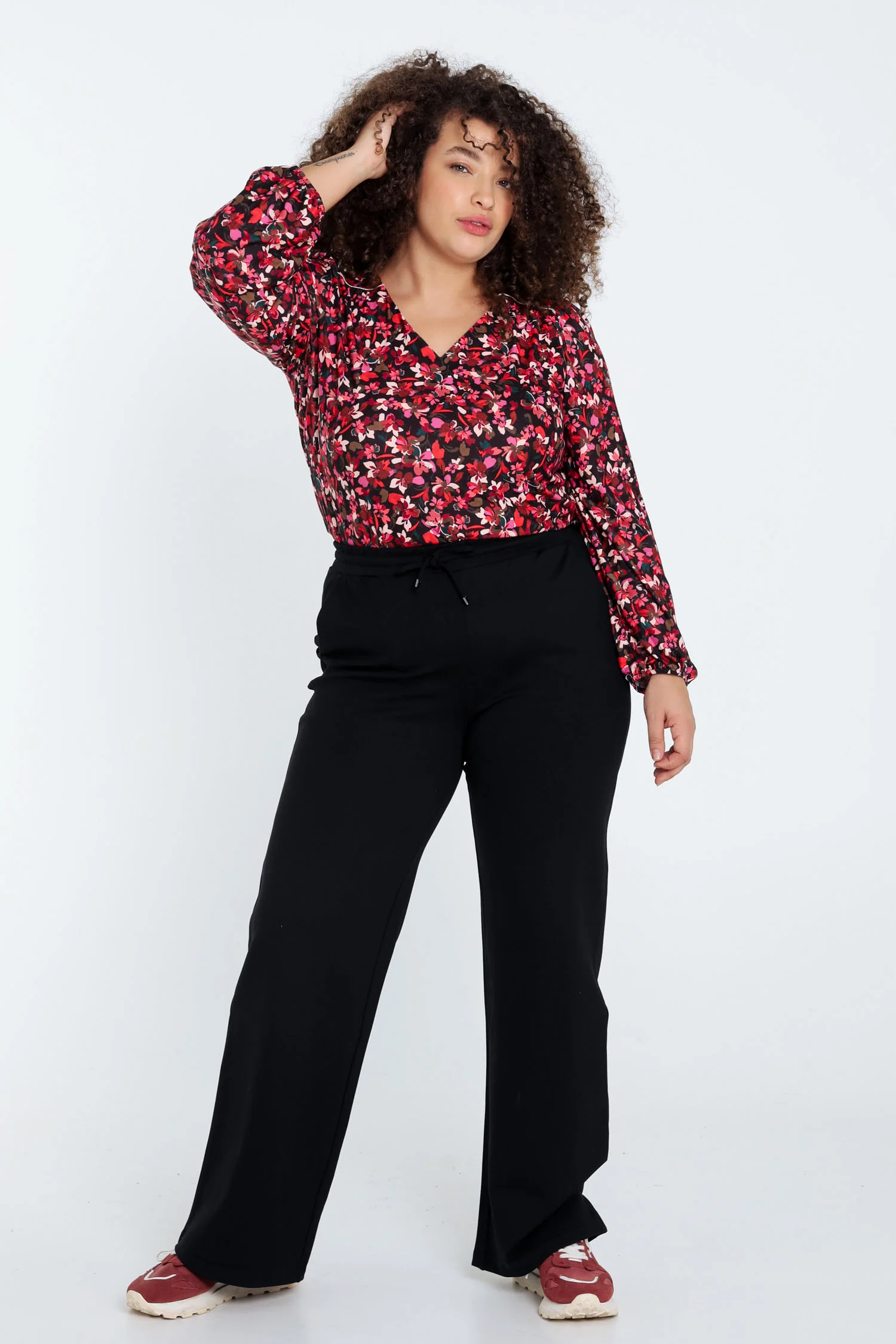 Pantalon large uni – Image 8