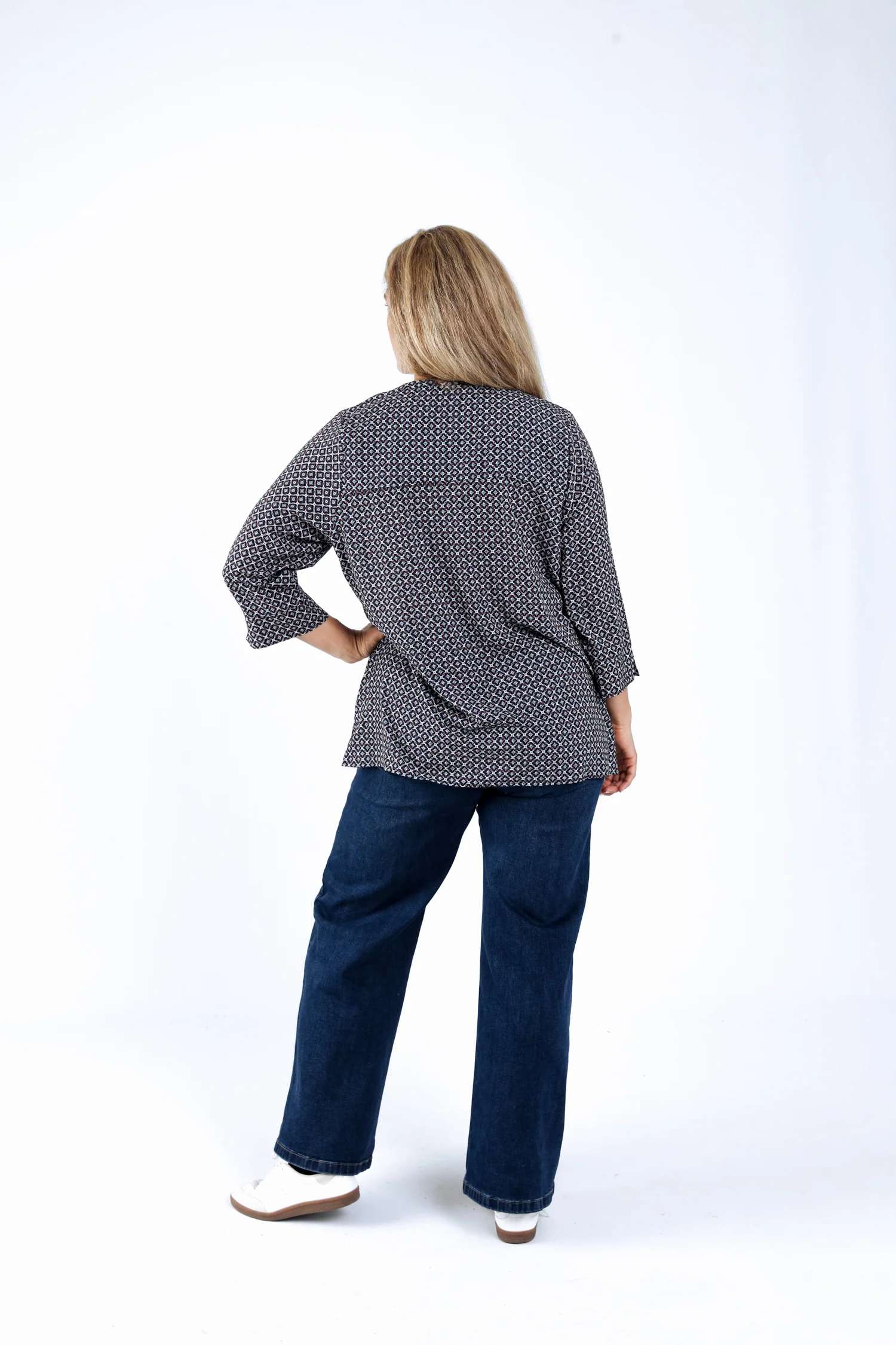 Blouse imprimé graphique – Image 2