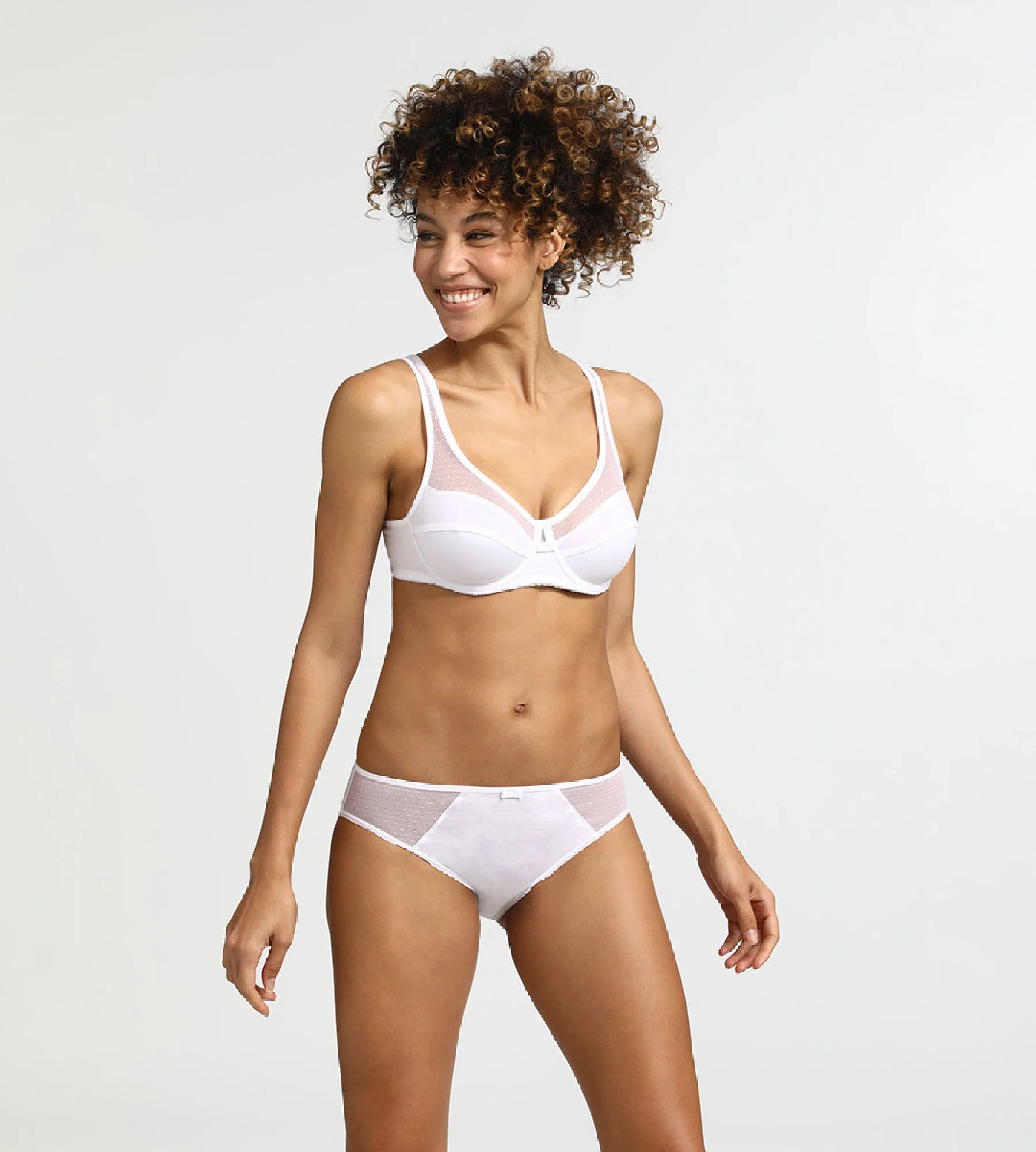 Culotte blanche Generous Coton Bio Dim – Image 3