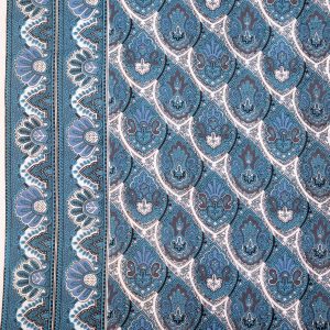 TISSU AU METRE DENTELLE Bleu