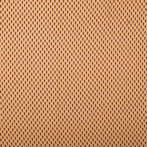 TISSU AU METRE PLUME jaune et rouge