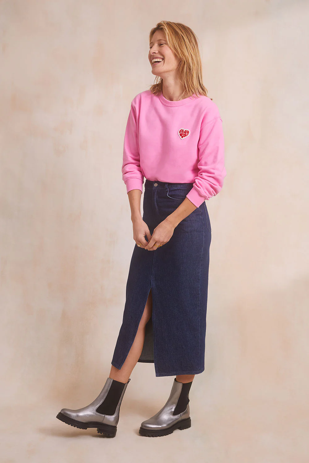 Jupe Longue Denim Brut – Image 7