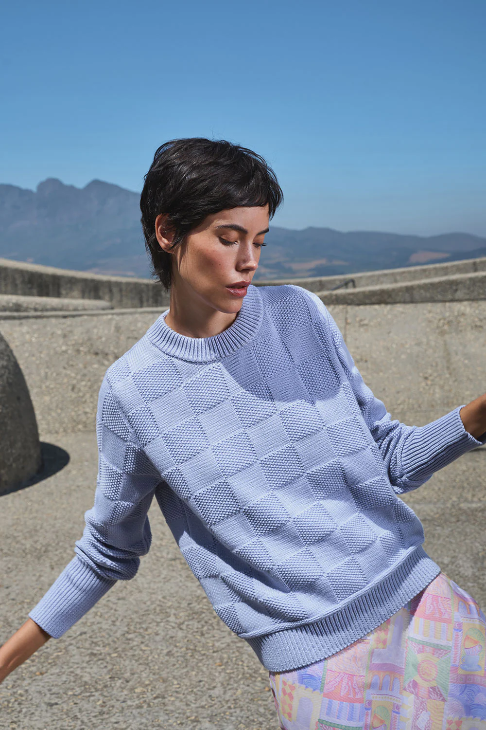 Pull Hélios Bleu Nuage – Image 6