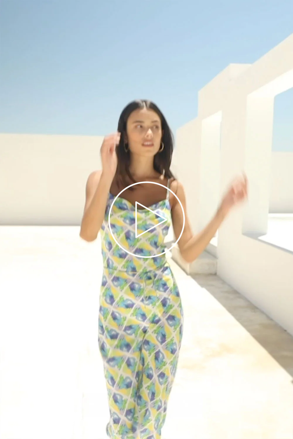Robe Fatale en soie Positano – Image 7