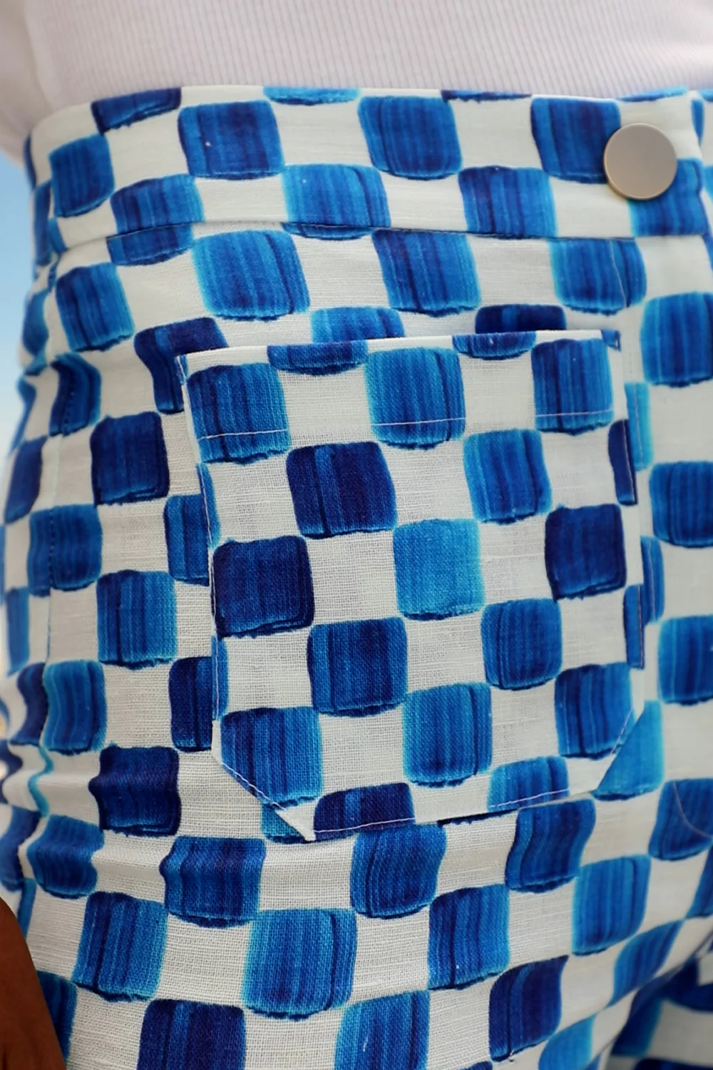 Pantalon L'Eternel Echec et Mat Bleu – Image 2