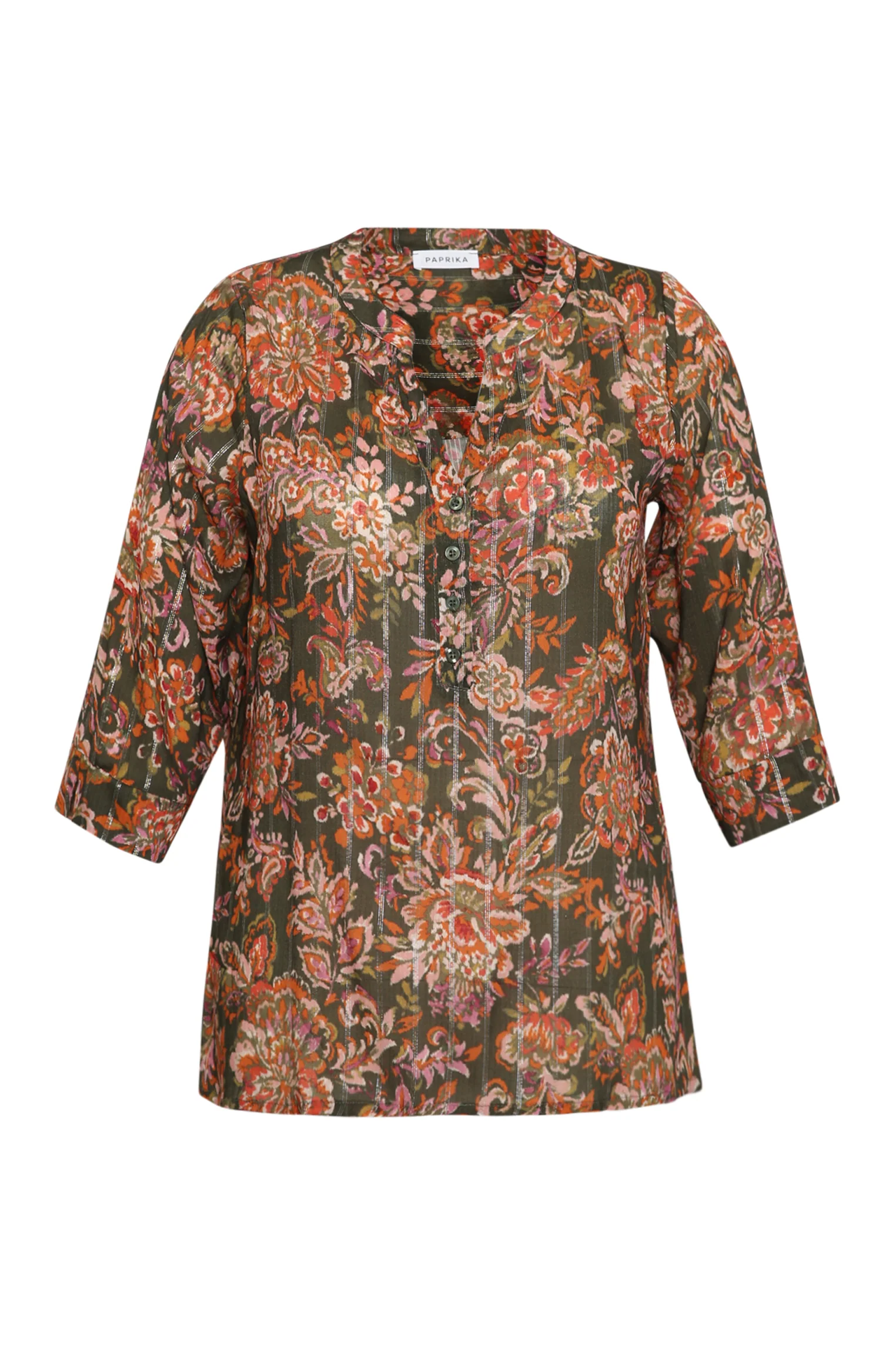 Blouse en viscose imprimé cachemire – Image 8