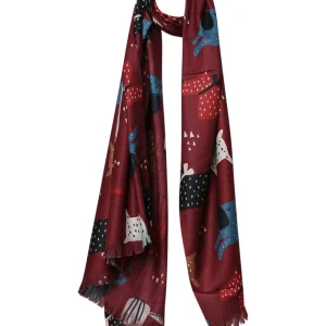 Foulard imprimé chiens