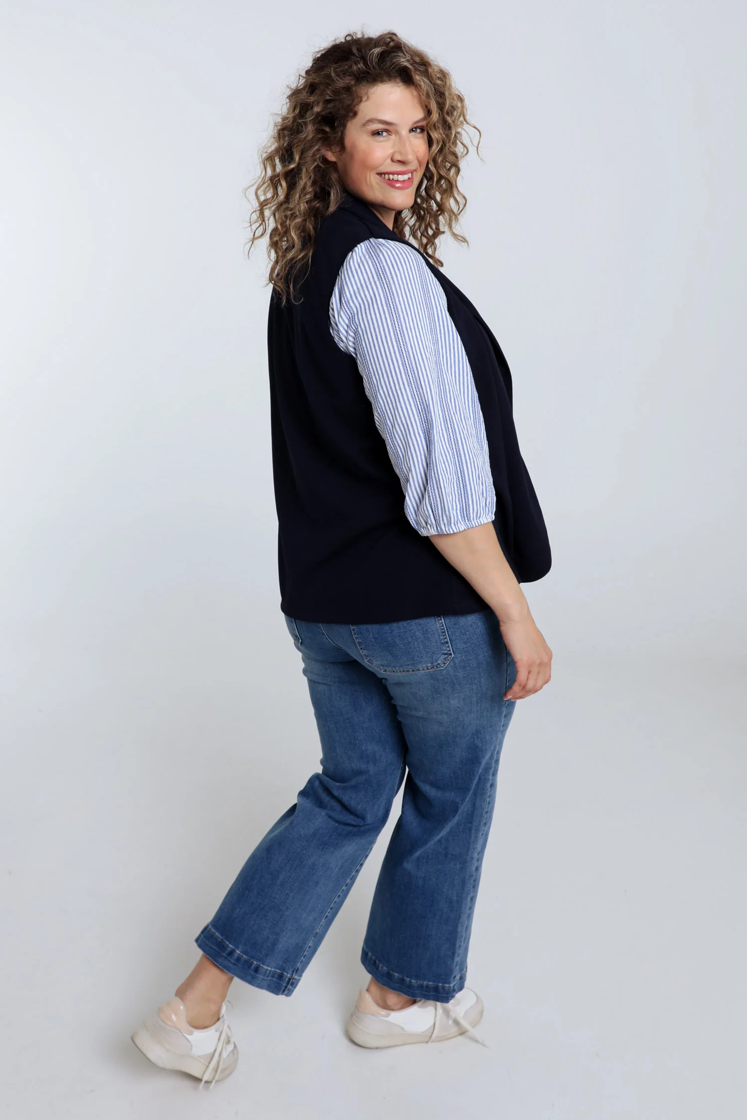 Gilet blazer uni