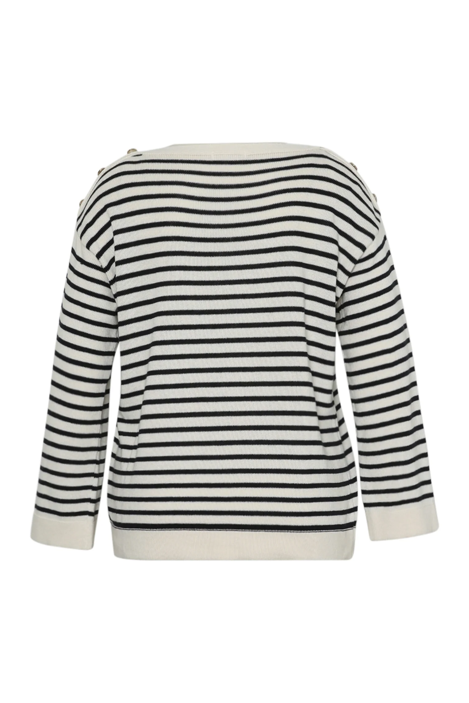 Pull marinière avec boutons – Image 8