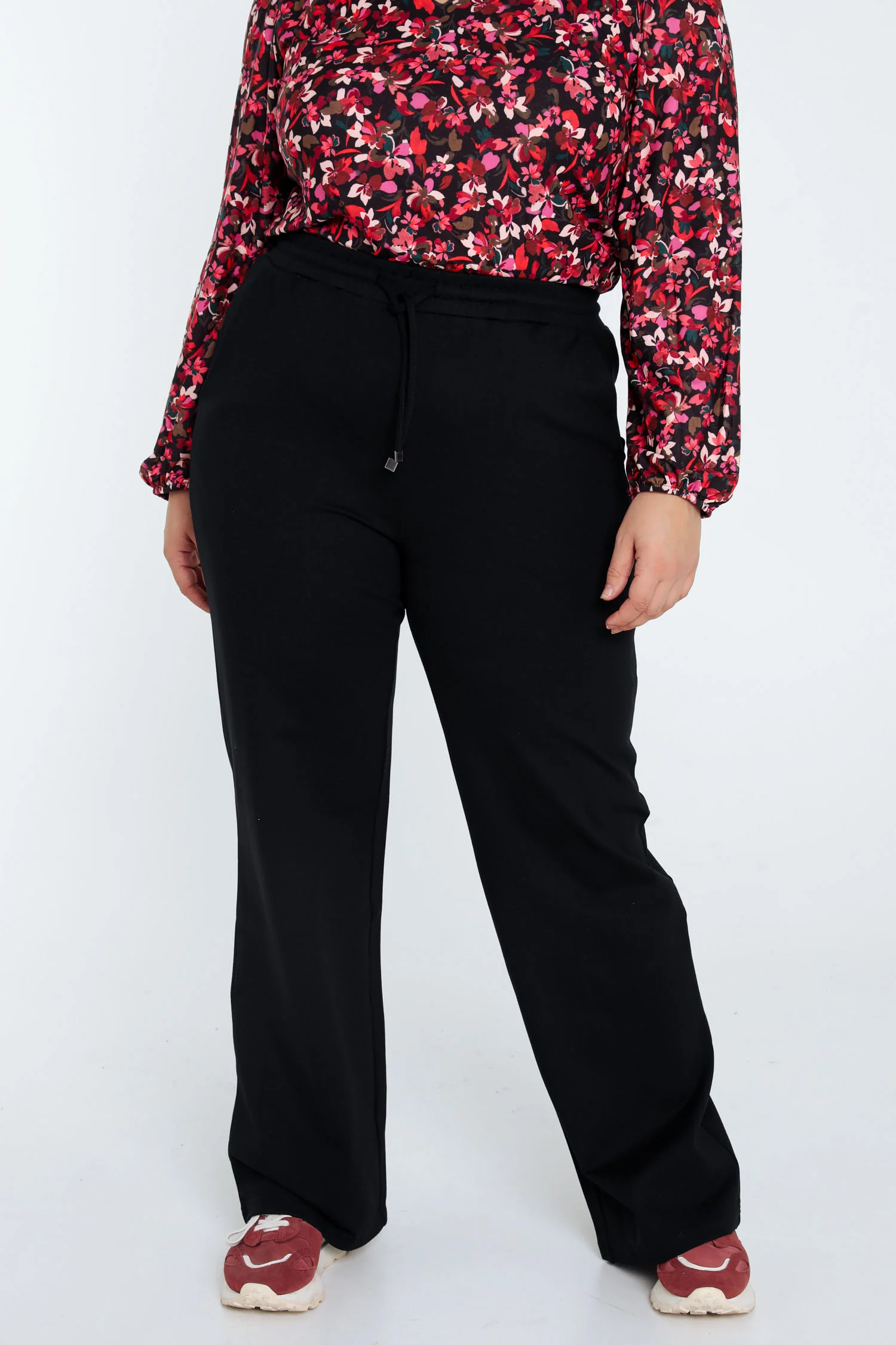 Pantalon large uni