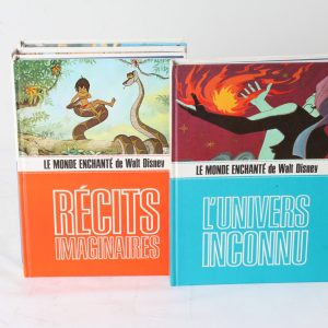 Lot de 4 livres – Le monde enchanté de Walt Disney – Contes et histoires