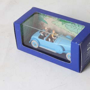 Véhicule miniature de collection « En voiture Tintin » Les cigares du pharaon – Lincoln Torpedo