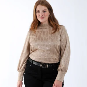 Ceinture en faux cuir avec clous